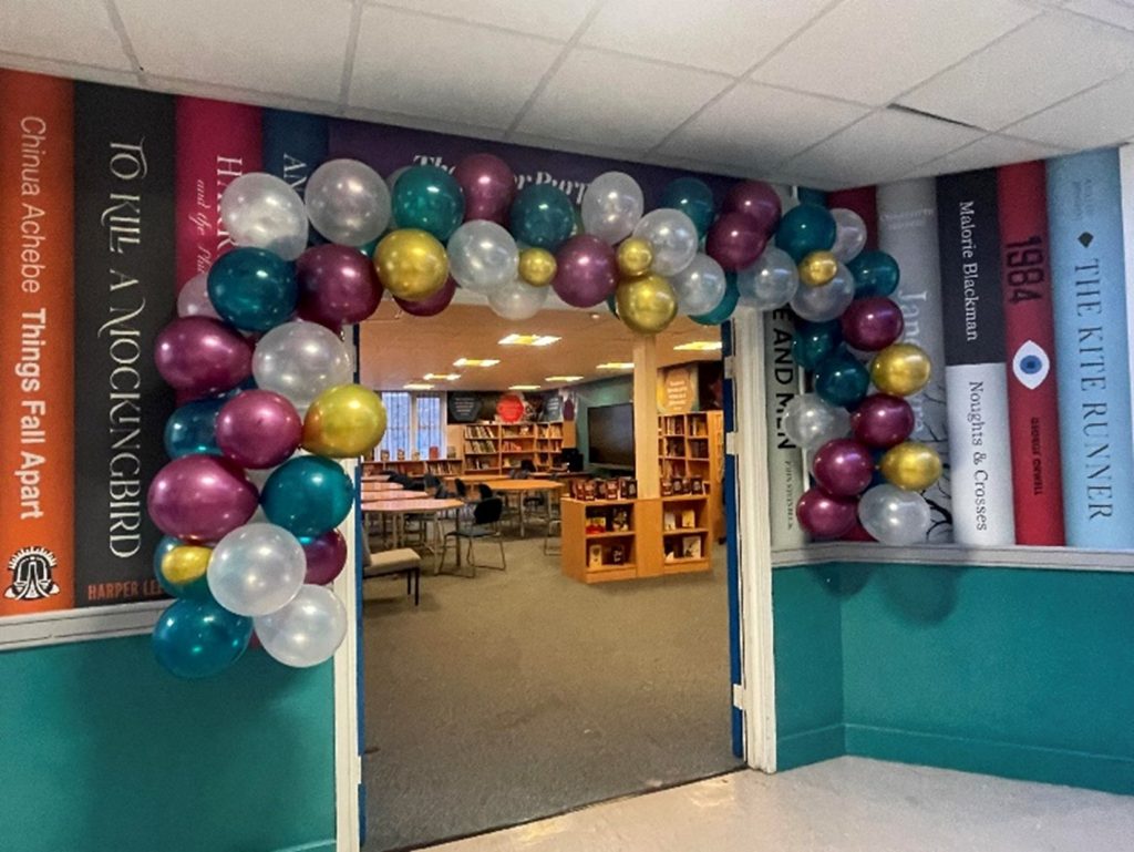 Library Grand Opening Sharples School